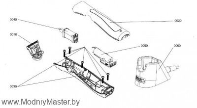 Верхняя крышка корпуса Wahl BERET Stealth